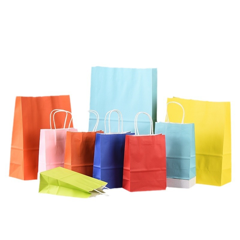 Kraft paper bags, hand-held bags, coffee baking takeout packaging bags, clothing shopping, Mid-Autumn Festival packaging bags, custom paper bags Item Picture