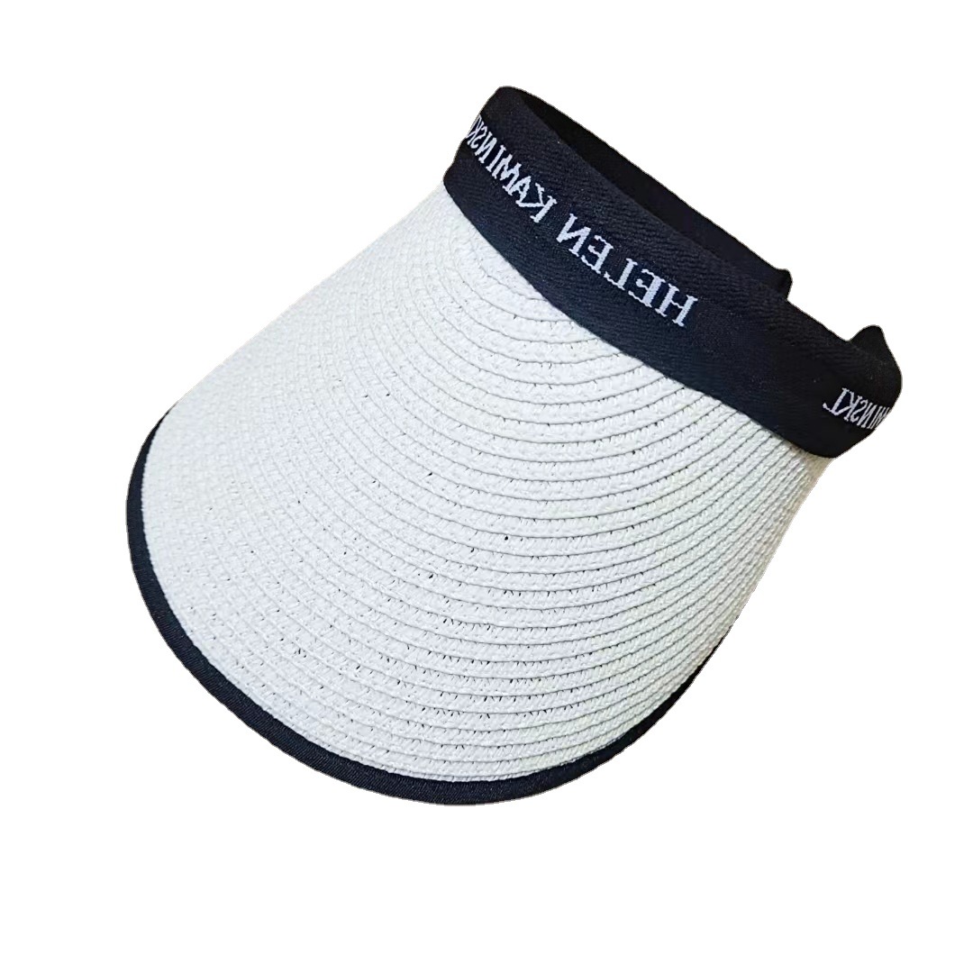Empty Hat Suntan Suntan Hat With Net Red Outdoor Straw Hat Uv Protection Duck Tongue Sun Hat Wholesale Item Picture