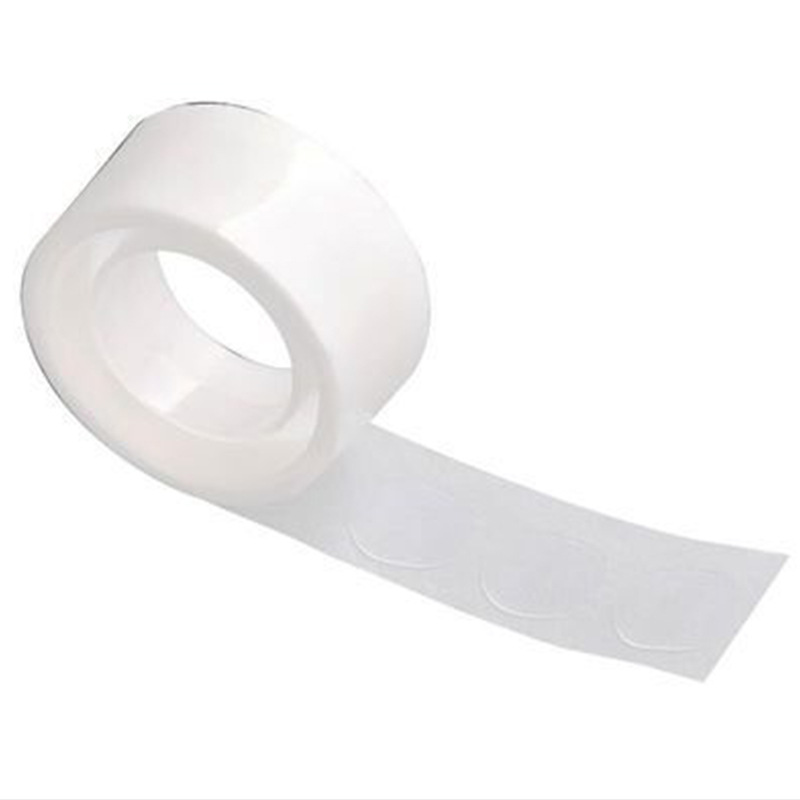 A roll of 100-dot dot glue, balloon glue dots, double-sided tape, transparent wedding supplies, decorative accessories Item Picture