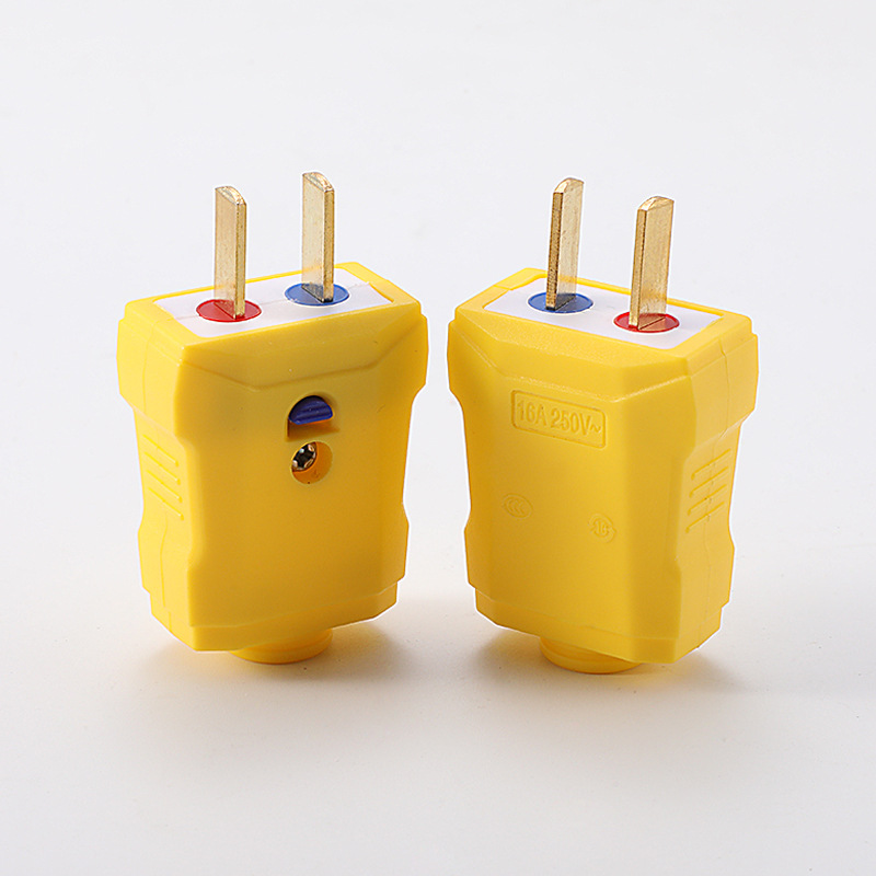 Factory wholesale 2-pin plug, two-pin high-power rotatable two-pin industrial rotary plug electrical wiring power supply Specification image