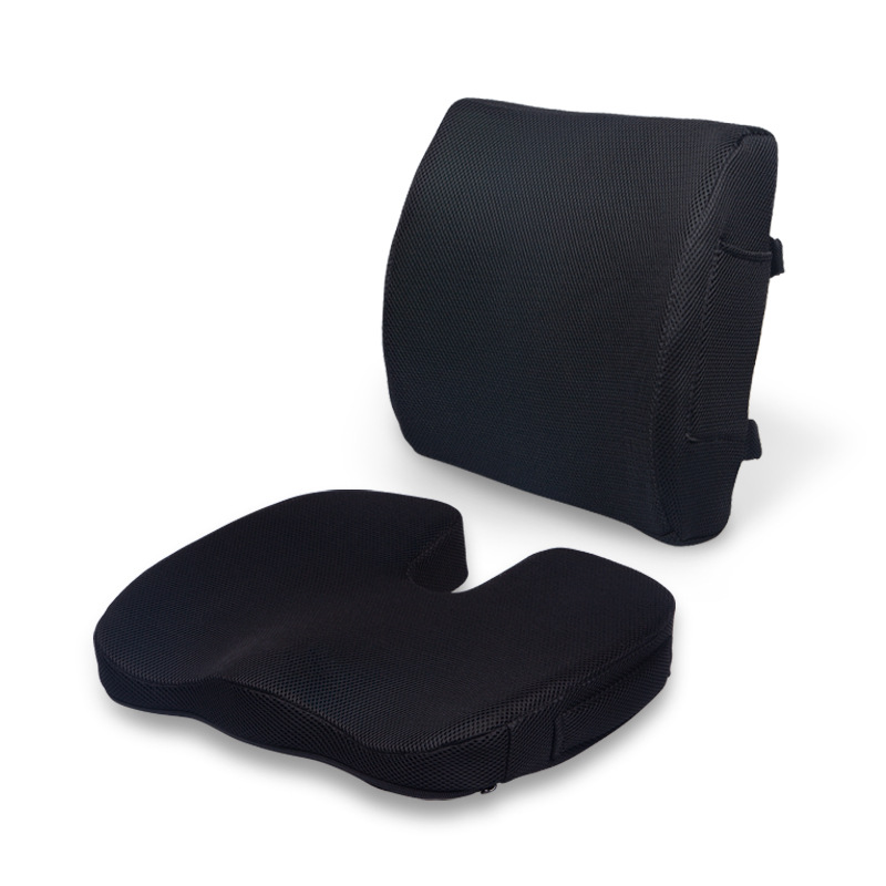 Backrest cushion set, memory foam cushion cushion, office buttock cushion, car waist pillow Application Scenario