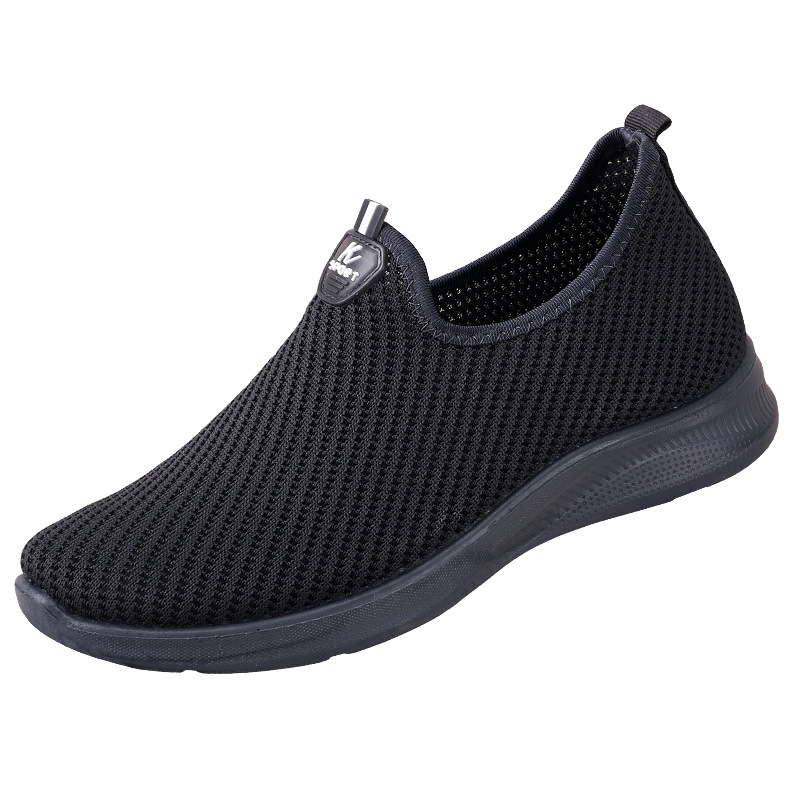 Foreign Trade Men's Shoes Spring Cross-Border Shoes Wholesale Men's Shoes Casual Shoes Breathable Flying Woven Sports Shoes Item Picture