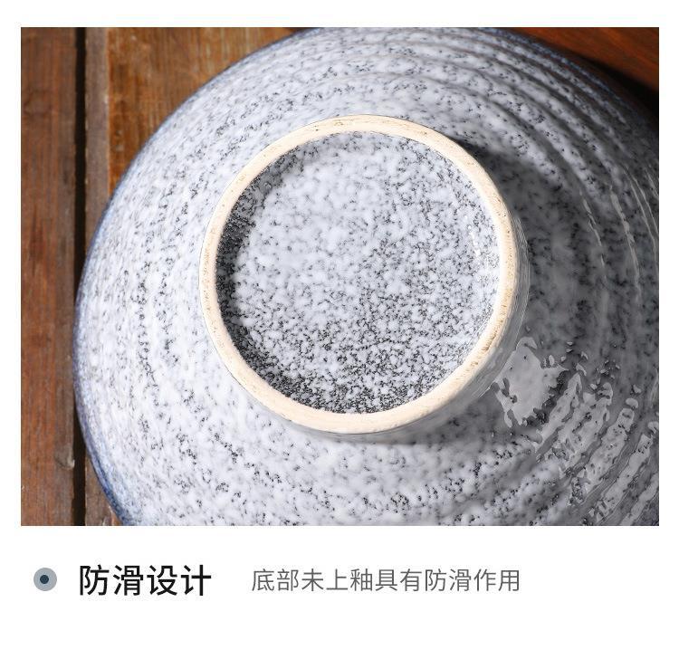Japanese large ramen bowl, ceramic soup bowl, creative tableware set, commercial douwan pic 15