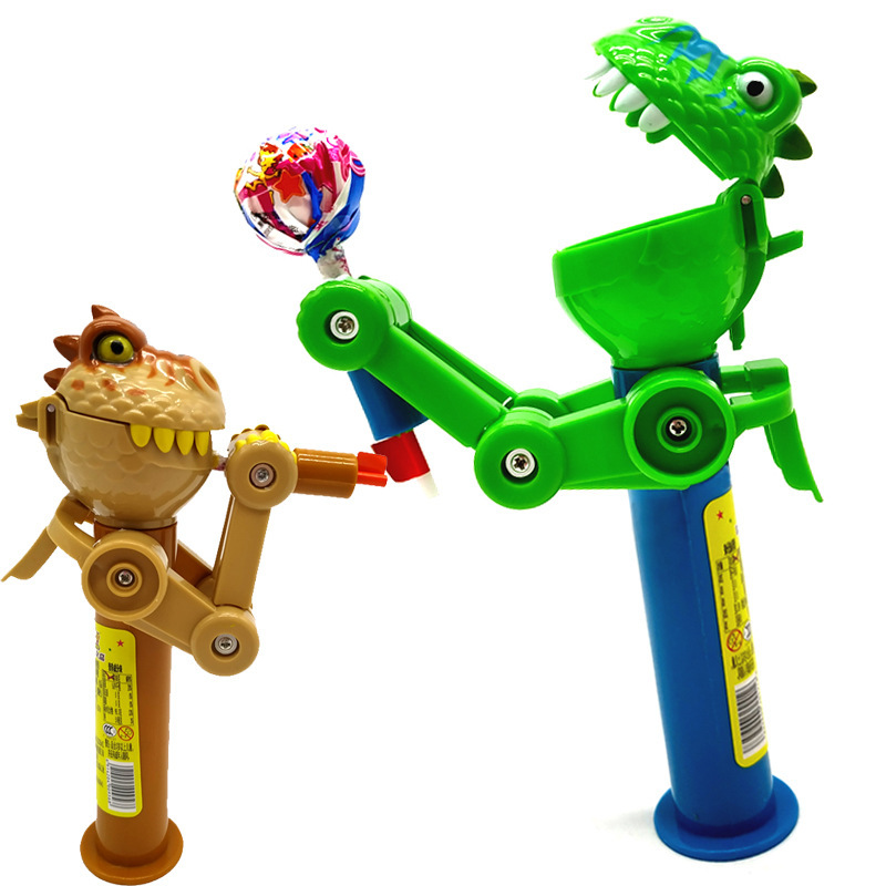 抖音同款恐龙机器人棒棒糖吃糖机器人详情图2