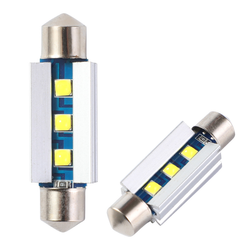 Wheat Dual-Tip 3Smd-3030 Led Car Reading Light Focus Good Super Decoding Match 99% Of The Market Specification drawing