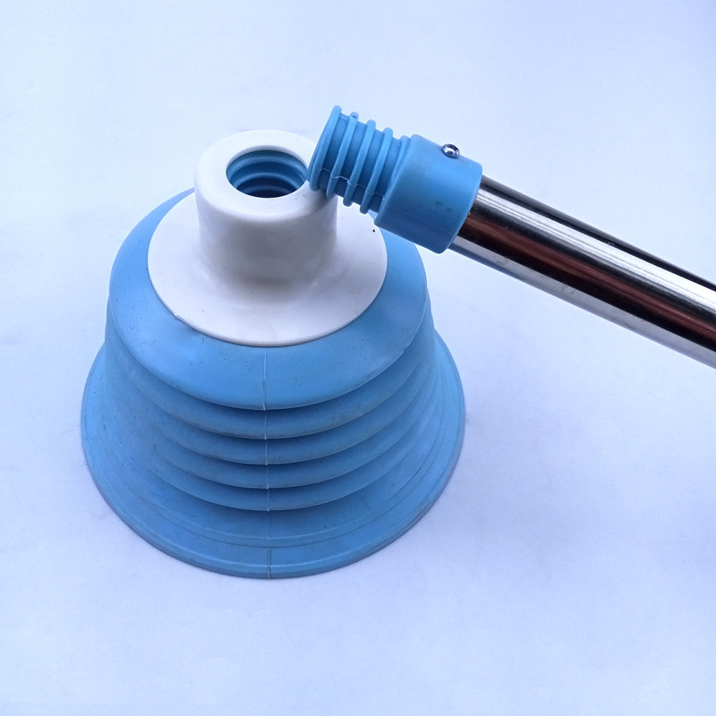Low-price supply of toilet plungers, threaded toilet plugs, and household strong suction power with a single flush Application Scenario
