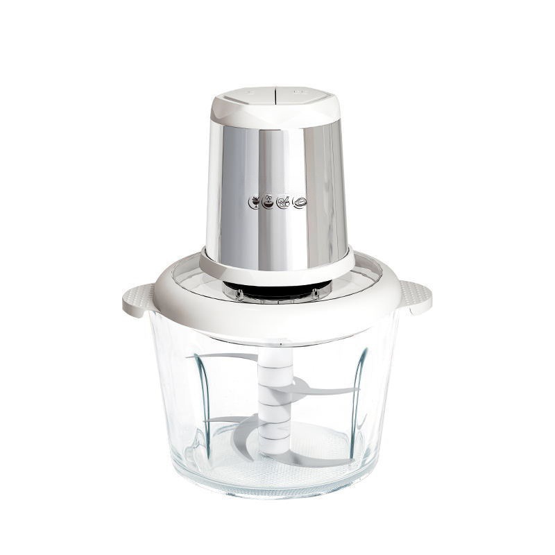 Multi-functional household meat grinder, 220V, simple household electric small stainless steel food processor for cross-border trade Item Picture