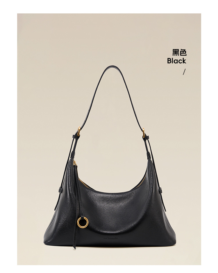 托特包腋下包包斜挎包女真皮大容量通勤旅游休闲简约包包韩国小众详情10