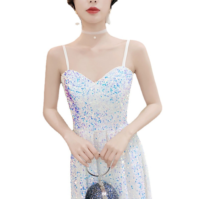 白色超仙气质白底实物图