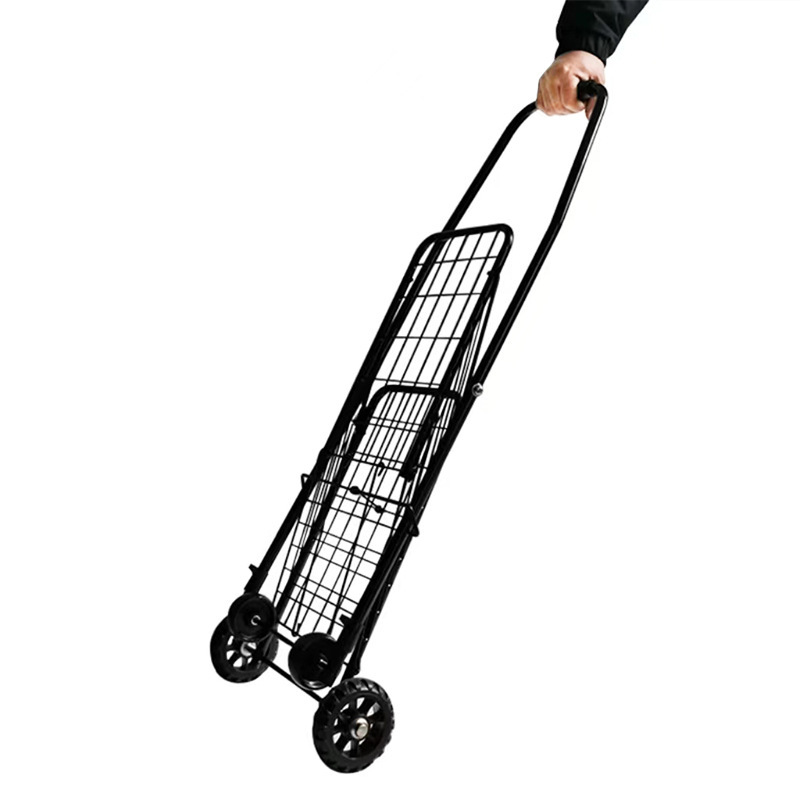 小拉车推车摆摊露营拖车户外超市购物手拉车