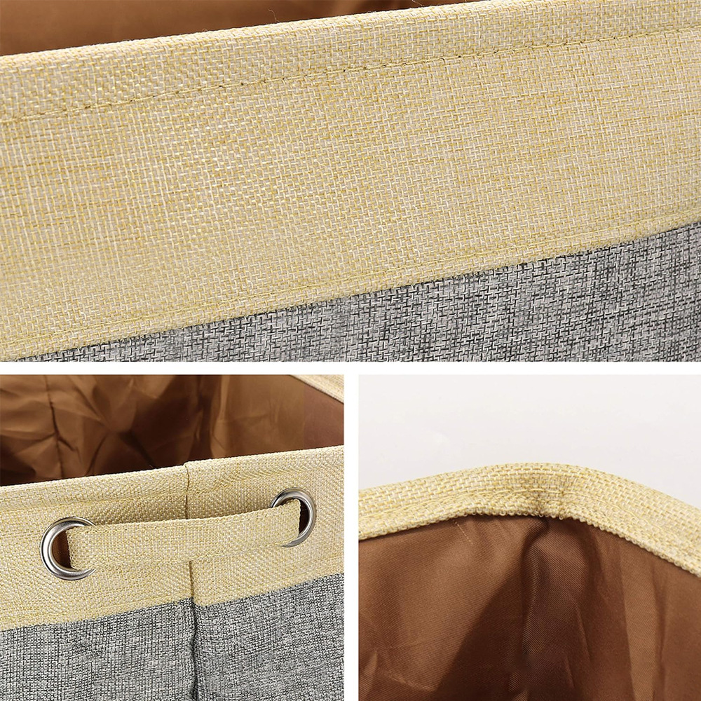 收纳篮加厚双/可折叠收纳产品图