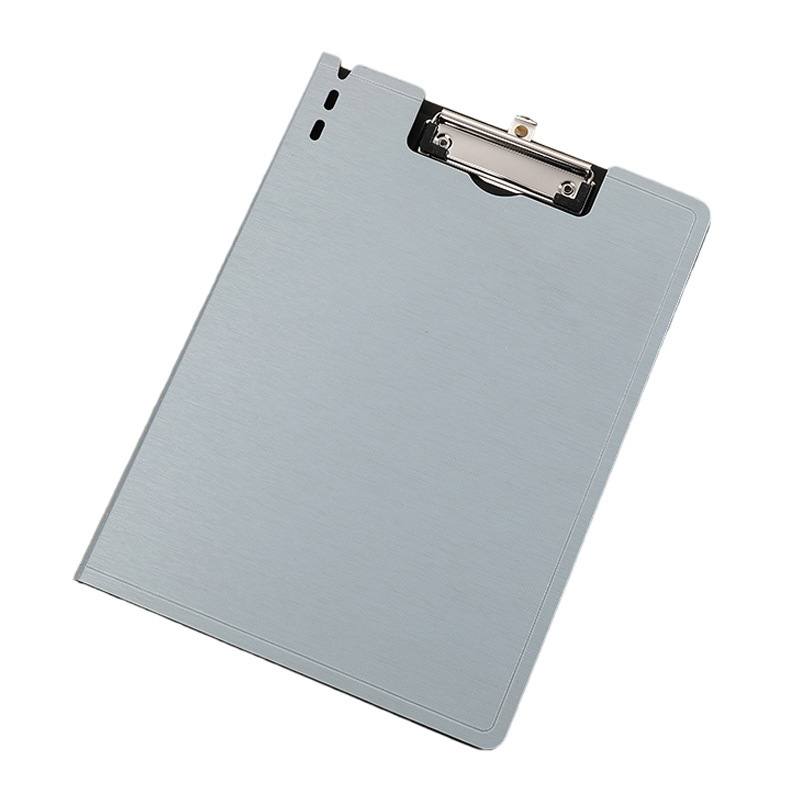 Material de oficina de estudio A4 panel clip de soporte de escritura colgable panel clip modelo vertical horizontal color PU face carpeta wholesale Item Picture