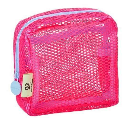 Home Color Mesh Gauze Tofu Bag Ultra-Light Mesh Sundry Storage Bag Multi-Purpose Portable Color Mesh Bag Makeup Bag Item Picture