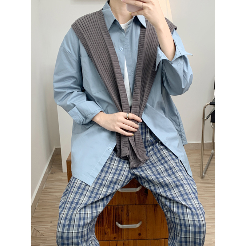 女式衬衫实物图