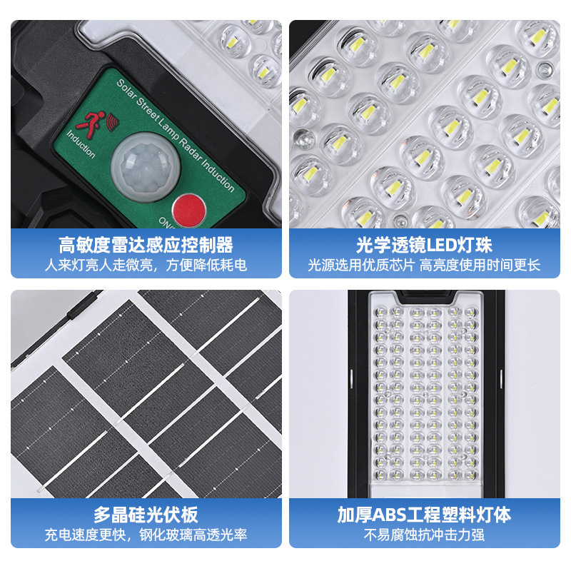 Rural Solar Street Lights Ohms Outdoor Residential Garden Led Lighting Manufacturers Lighting Garden Lights Cross-Border Application Scenario