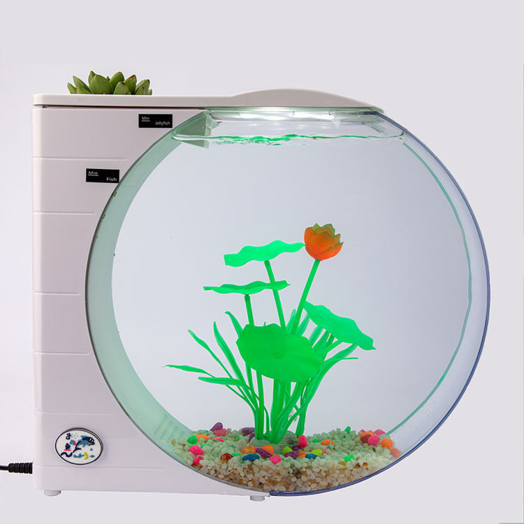 Jellyfish fish tank Multi-functional electronic mini jellyfish box new cross-border aquarium ecological fish tank manufacturers wholesale Application Scenario