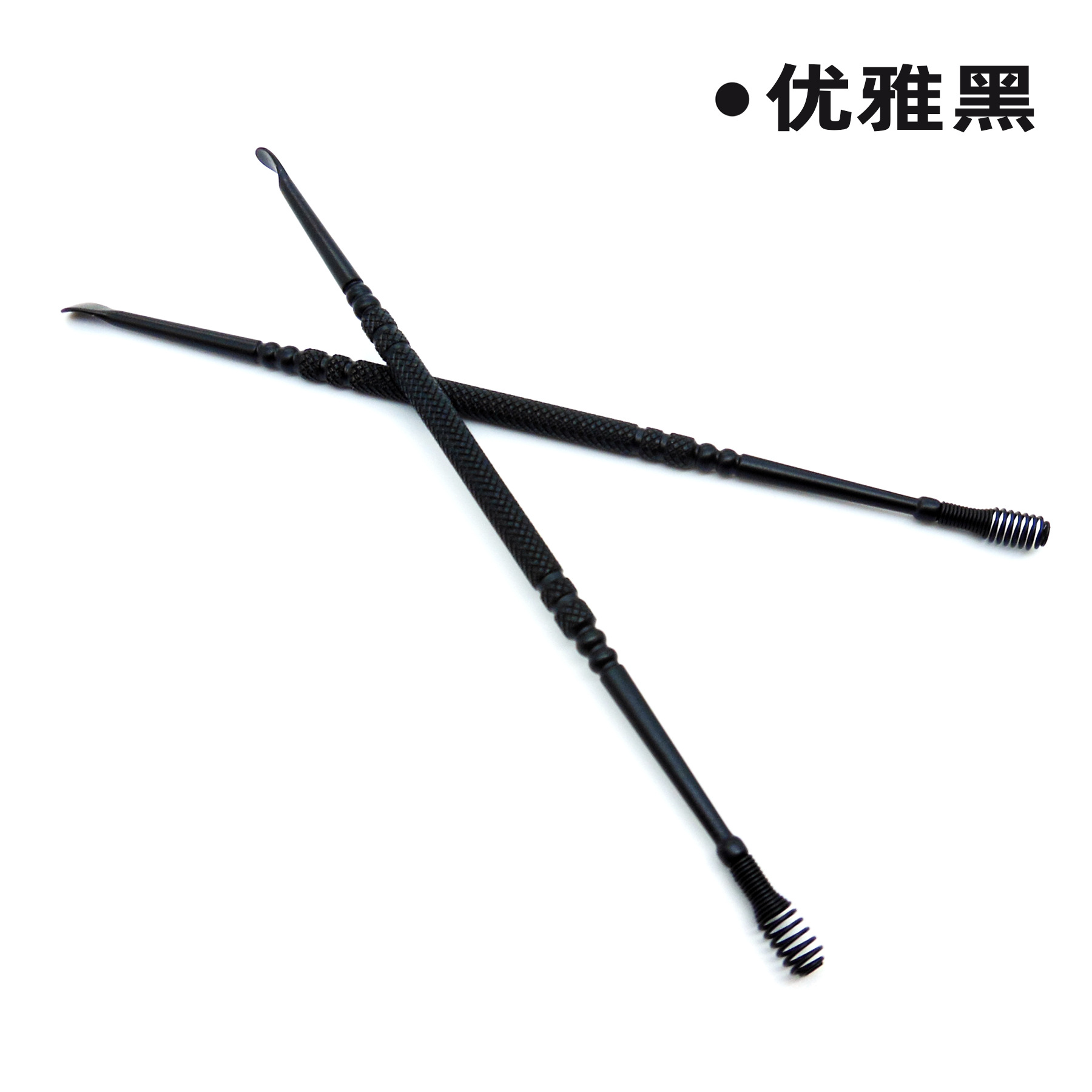 不锈钢双头耳/安全弹簧头挖/玫瑰金耳扒细节图