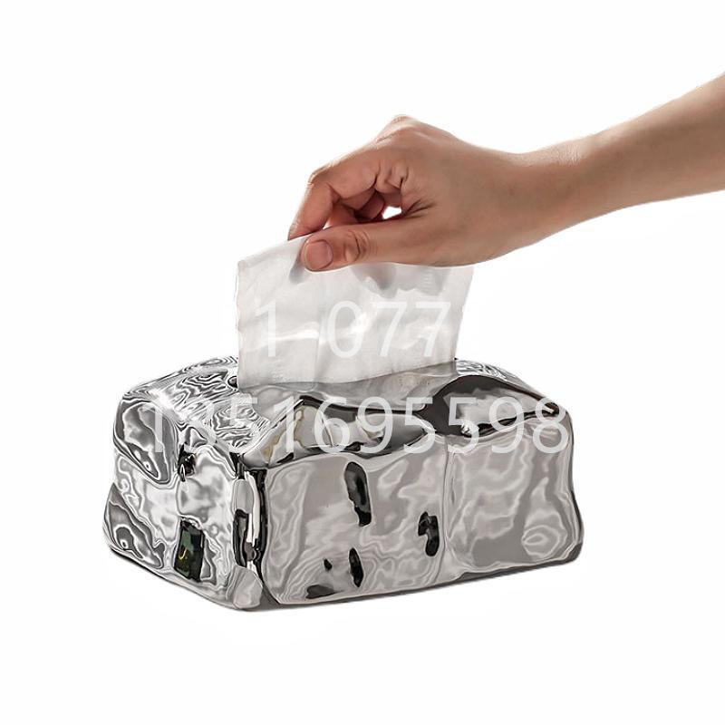 شركة "وينز سيلاميك" (ININS)، وهي عبارة عن صندوق منديل ورقي مزخرف في غرفة المعيشة Item Picture