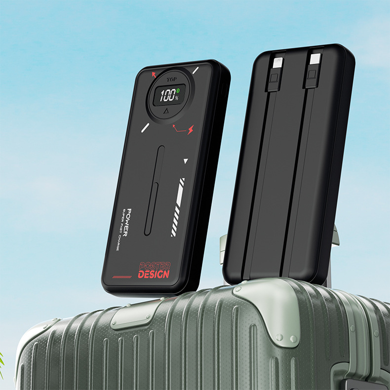 Cross-border self-owned cable 22.5W super fast charging, 20,000 mah large-capacity power bank, gift customization, digital computer and mobile phone accessories pic 20