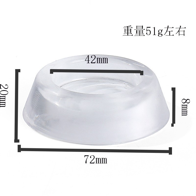 Household daily-use PU washing machine shock-absorbing pad Specification image