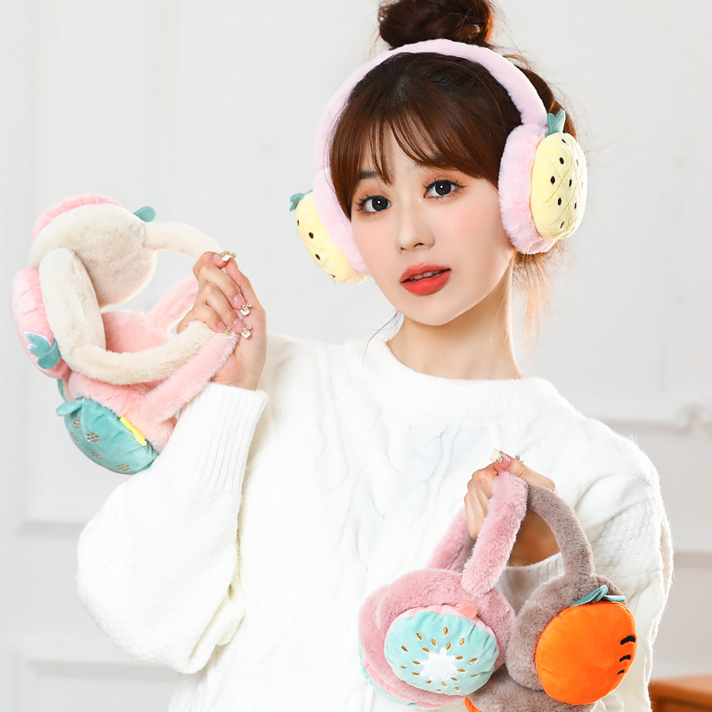 Ear masks, warm ear covers, winter ear bags, winter ear warming. Cute ear protection tools for girls and children. Ear caps, ear coverings for boys Application Scenario