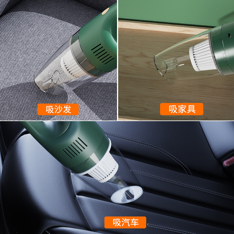 Car vacuum cleaner, high-power car handheld 12v car vacuum cleaner, household powerful wireless vacuum cleaner Specification image