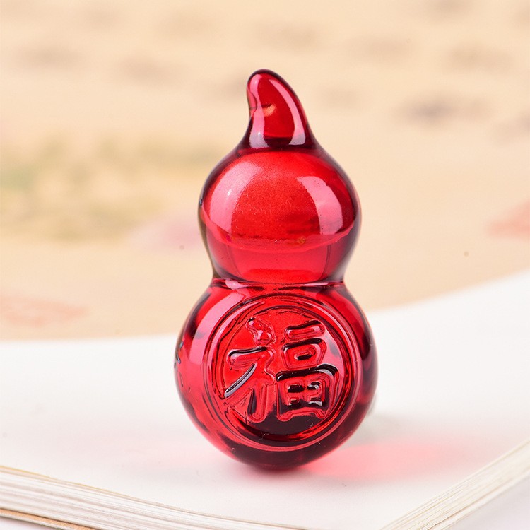 New K5 crystal Fortune Gourd decorative items, home decorative items, opening festival gifts, handicrafts and decorative items, factory direct sales