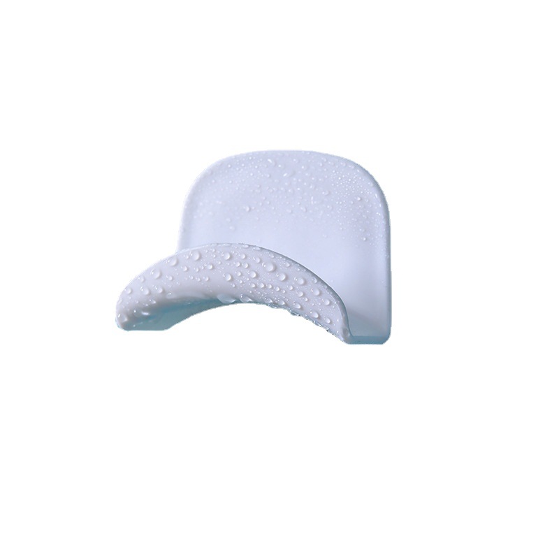 Wholesale of simple bag hooks, large household coat hooks, seamless and nail-free adhesive hooks, and silk scarf and hat hanging racks behind the door Item Picture