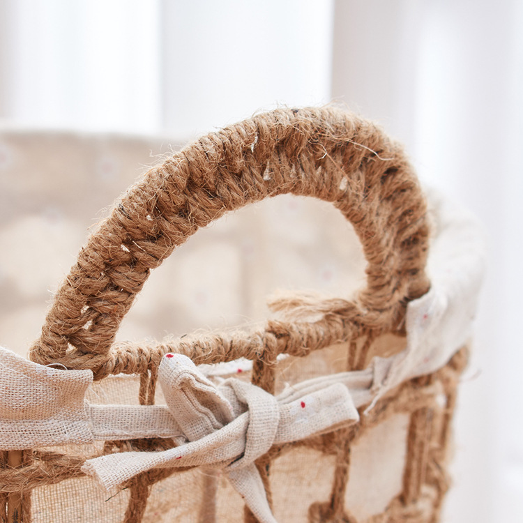 Large storage basket for household dirty clothes Application Scenario
