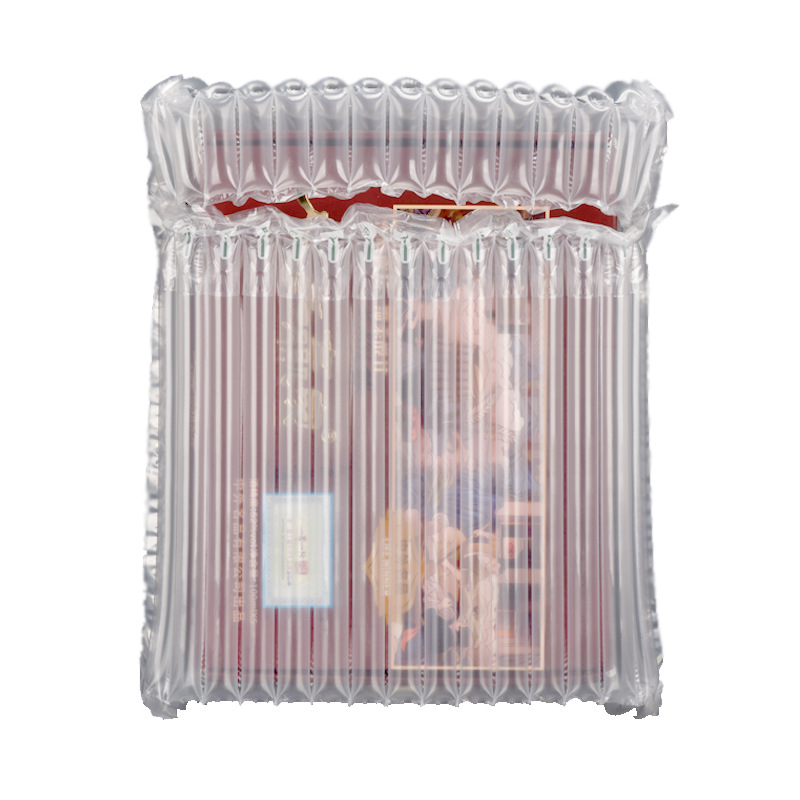 Express delivery packaging air column bags, fragile items anti-drop bubble column inflatable bags, anti-collision and shockproof red wine milk powder air column bags Item Picture
