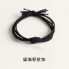 Basic hand-tied hair bands, hair ties, headwear, fairy forest style super fairy headwear, female Internet celebrity Instagram simple leather band Specification image