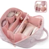 In-stock cross-border makeup bag for women 2025 travel portable makeup bag with large capacity for storing mother and child cosmetics Item Picture