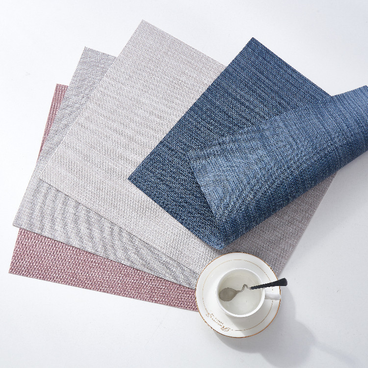 Wholesale Pe Teslin Food Grade Placemat Pe Heat Insulation Mat Western Meal Placemat Table Heat Insulation Mat Specification drawing