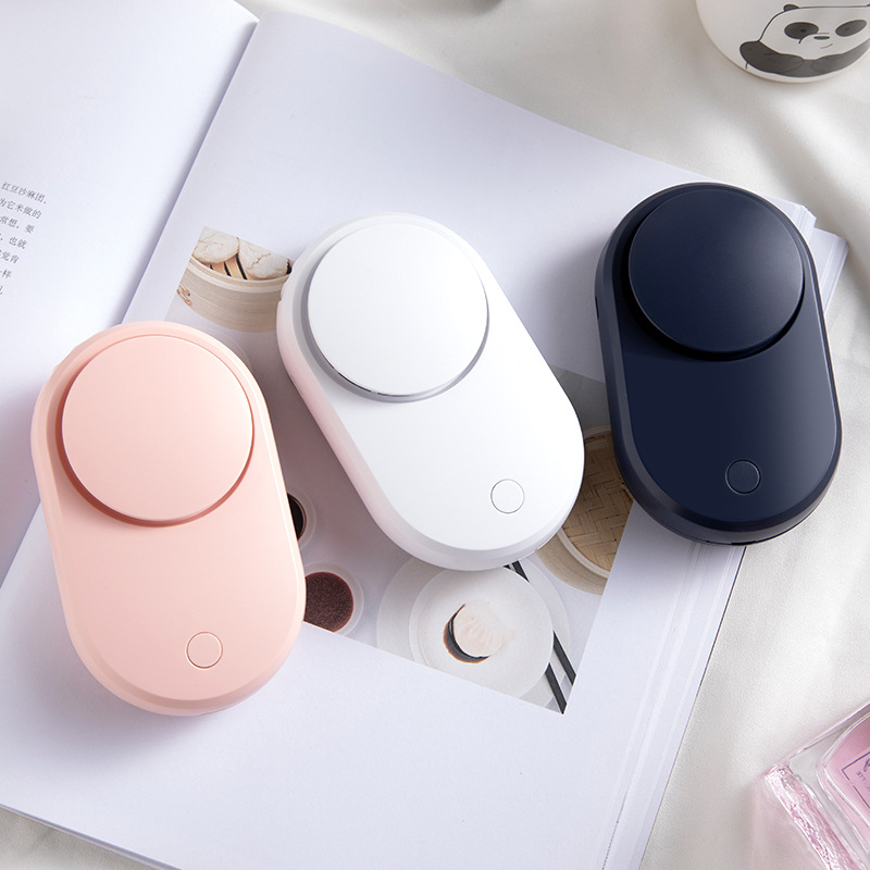 Grafting blow eyelash small fan beauty eyelash special mini charging hair dryer portable hanging neck fan blow-dryer