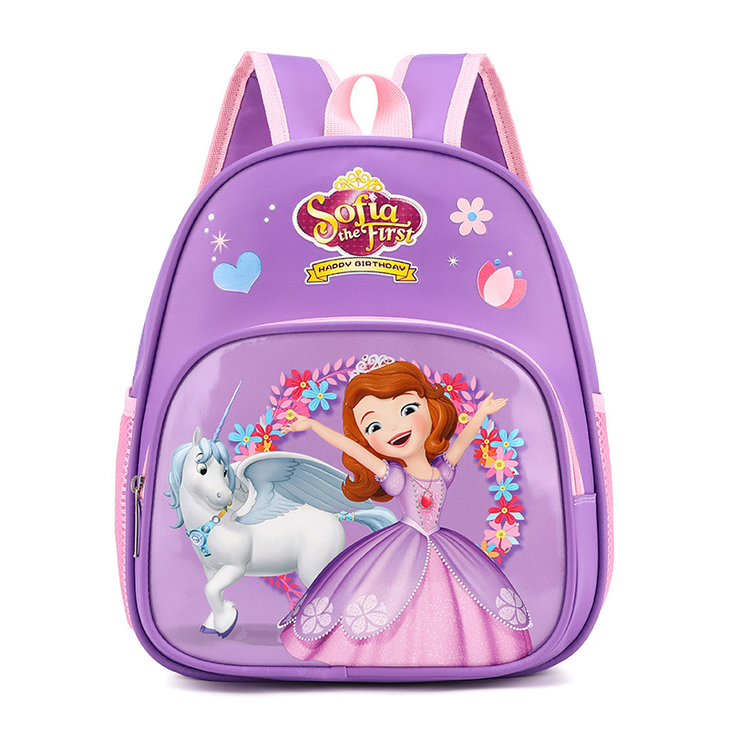 New wholesale schoolbags for primary school students, boys' and girls' tutoring, Elsa Spider-Man cartoon schoolbags, anime kindergarten schoolbags Application Scenario