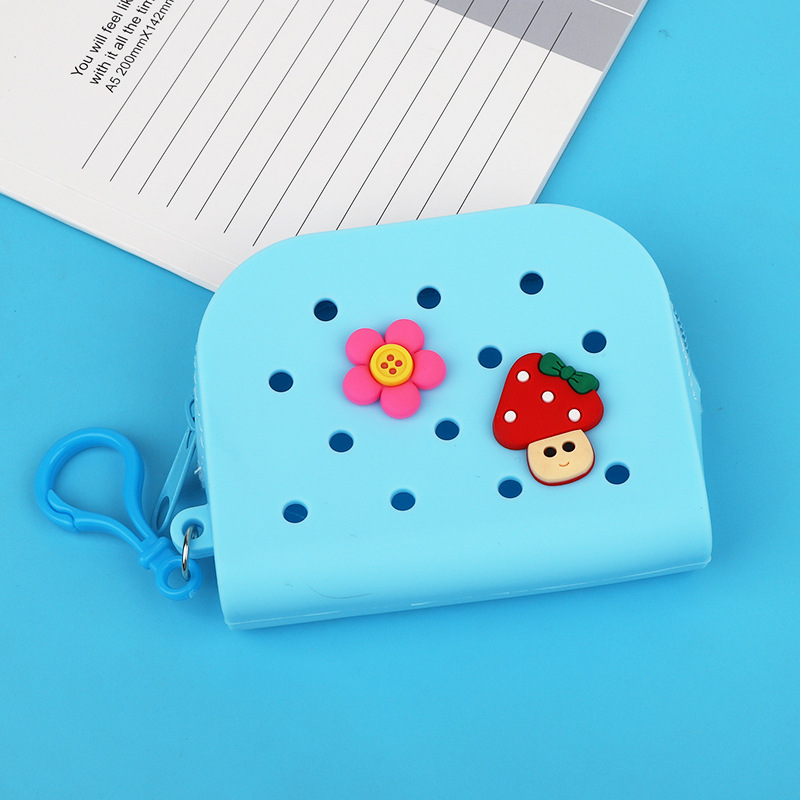 泡泡枪/零钱包/零钱包批发/抓绒抽绳袋/零钱包可爱产品图