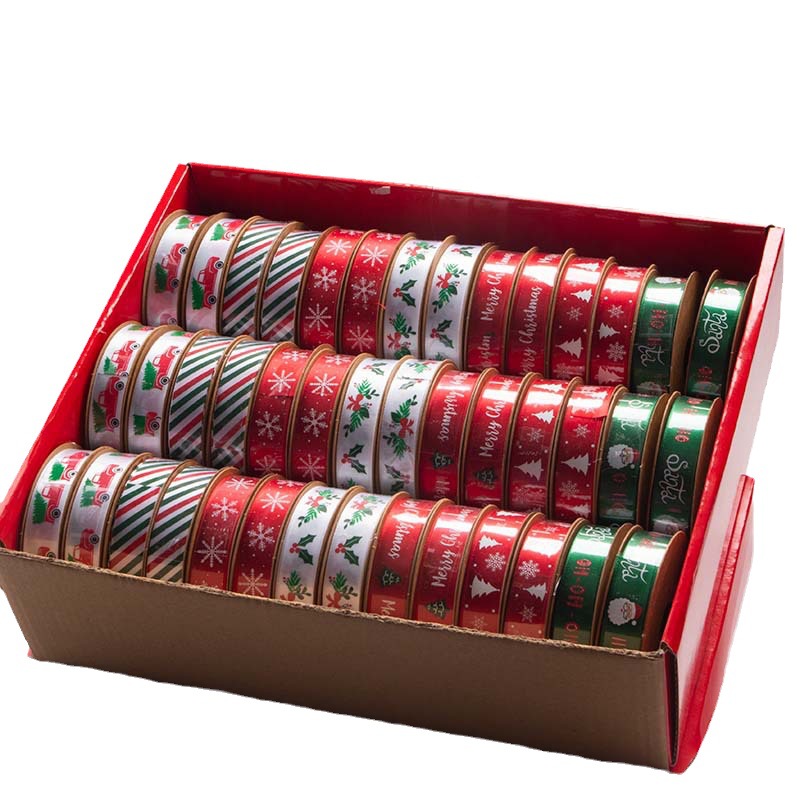 Christmas Series Packaging With Christmas Snow Santa Claus Gift Box Packaging Christmas Gift Ribbon Gift Box Item Picture