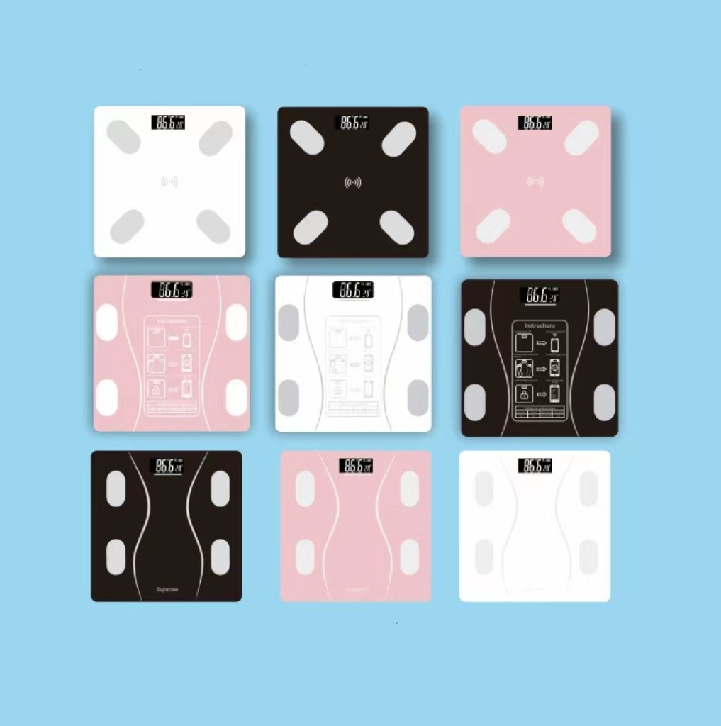 体脂称 智能蓝牙体重秤电子秤称重秤家用健康秤人体称外贸详情图1