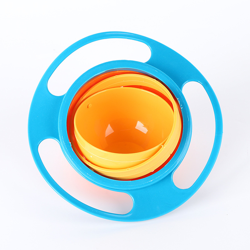 Flying saucer bowl, balance bowl, 360-degree rotation without spillage, baby bowl Application Scenario