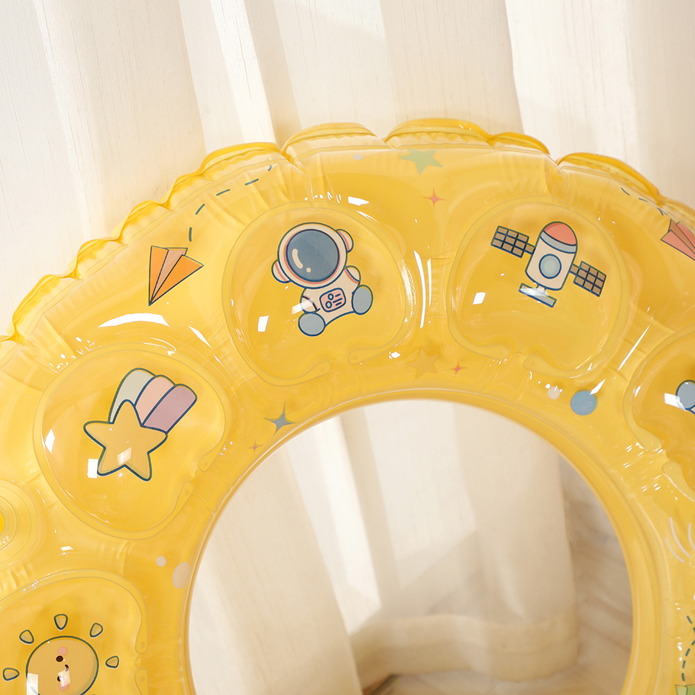 游泳圈/泳圈/游泳/充气床床垫/泳圈儿童可爱细节图