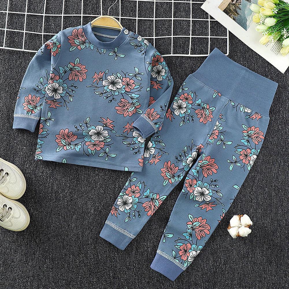 Free shipping children's thermal underwear and long Johns set, all-cotton baby spring and autumn style, long-sleeved pure cotton undergarments for boys and girls Application Scenario