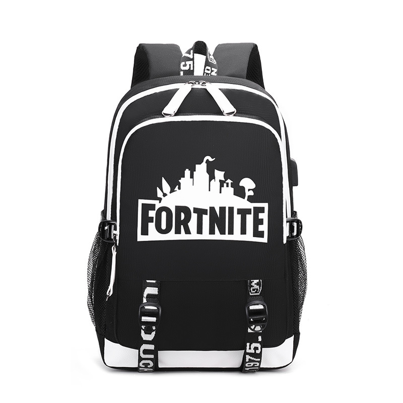 Oxford cloth backpack for boys, primary school students, girls, water-resistant backpack, large-capacity USB charging backpack for junior high school students details Picture