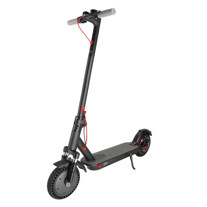 Wholesale of cross-border electric scooters with shock absorption and cushioning for adult commuting, foldable electric scooters details Picture