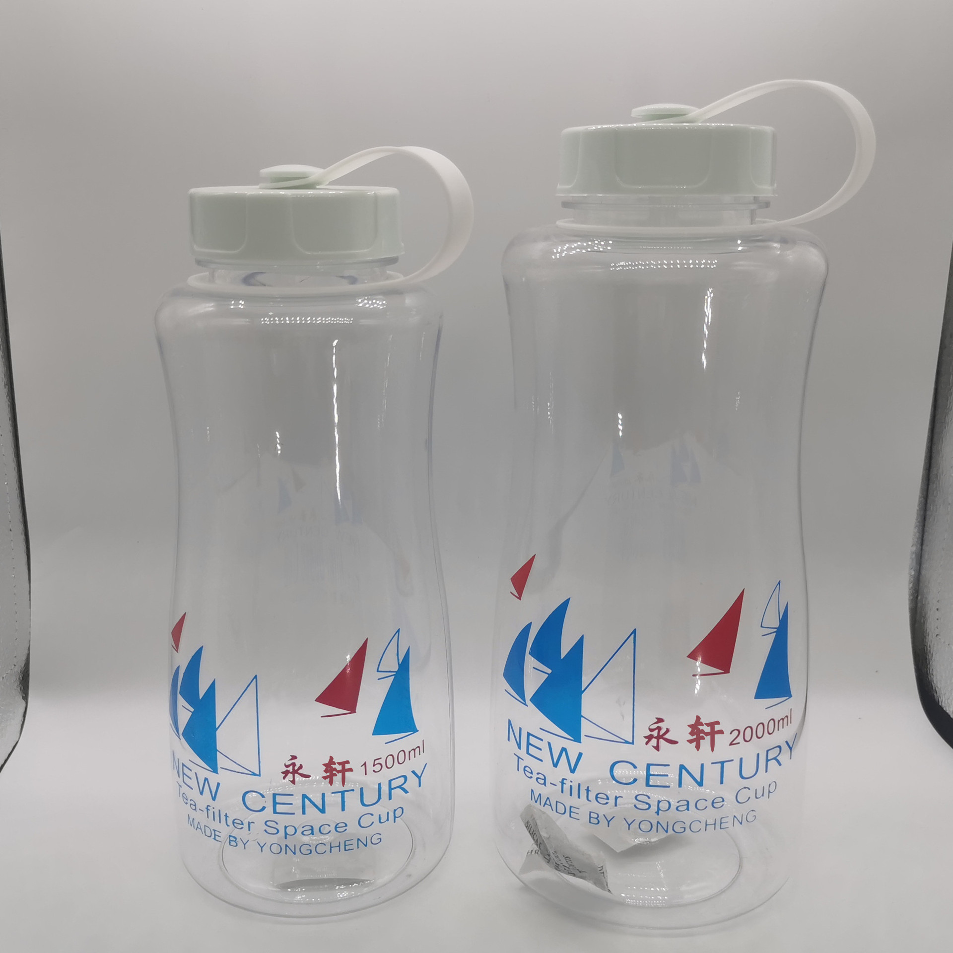 Wholesale of classic space cups, thickened large-capacity, shock-resistant and explosion-proof cups, plastic water cups, migrant workers' cups, filter screens and portable cups Specification image