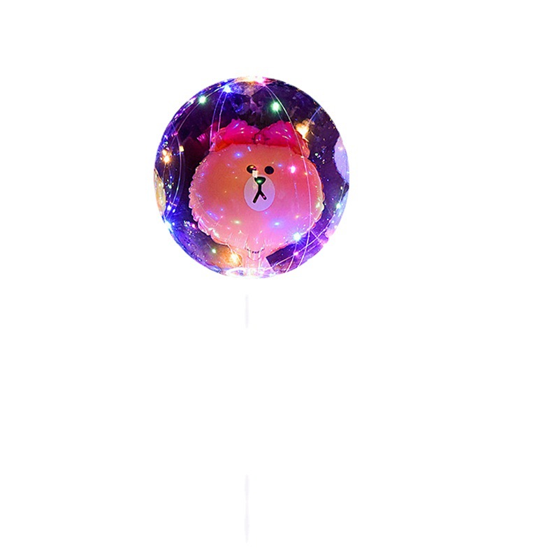 波波球透明带灯夜市地摊发光气球彩灯球中球地推卡通儿童摆摊详情图4