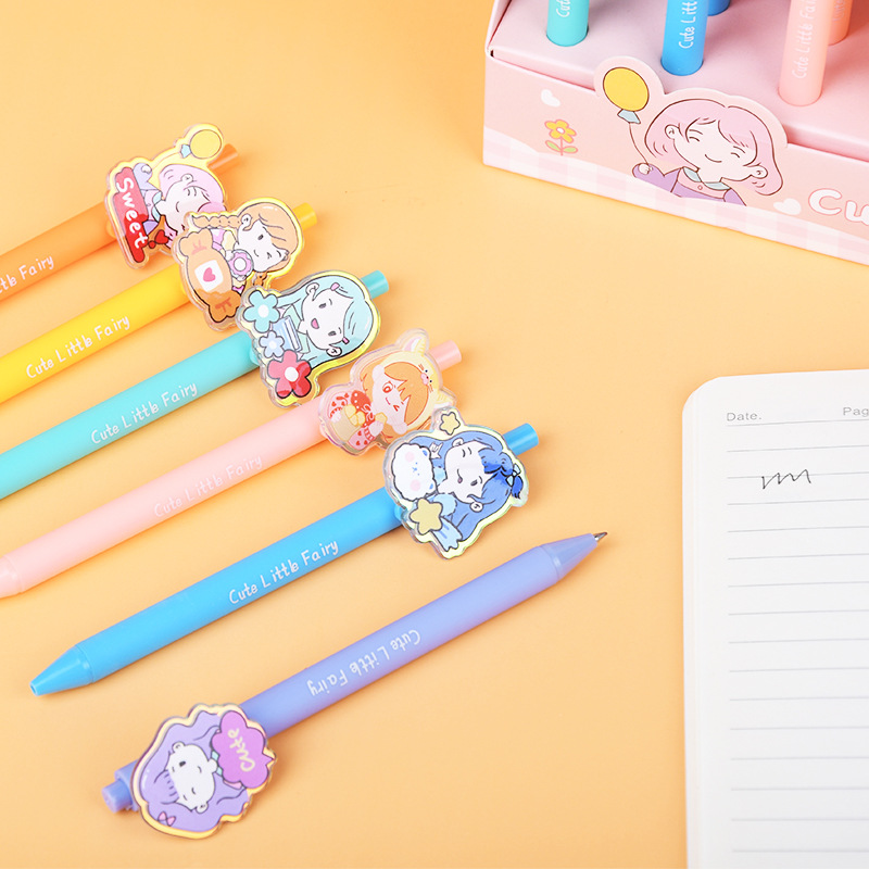 Weibo Press Gel pens wholesale New products Simple and cute cartoon pen tips factory direct sales Office supplies wholesale Application Scenario