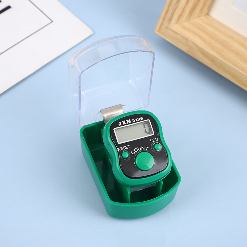 1020 bread box LED counter Manual counter Finger ring counter Transparent gift box counter Specification image