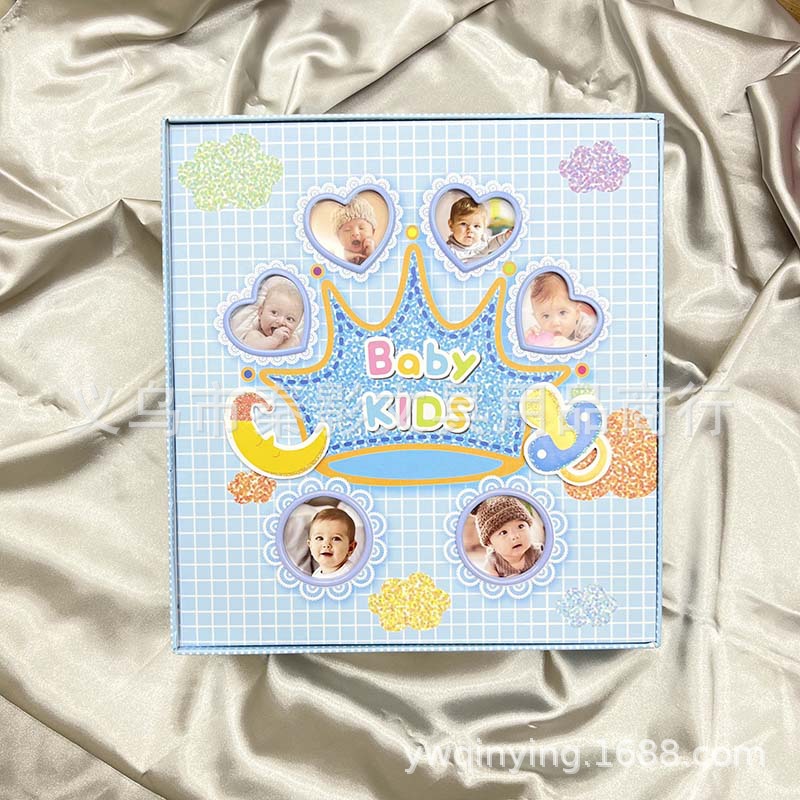 Baby growth album, children's photo album, 600-inch thin album, pocket photo album, student graduation commemorative album Application Scenario