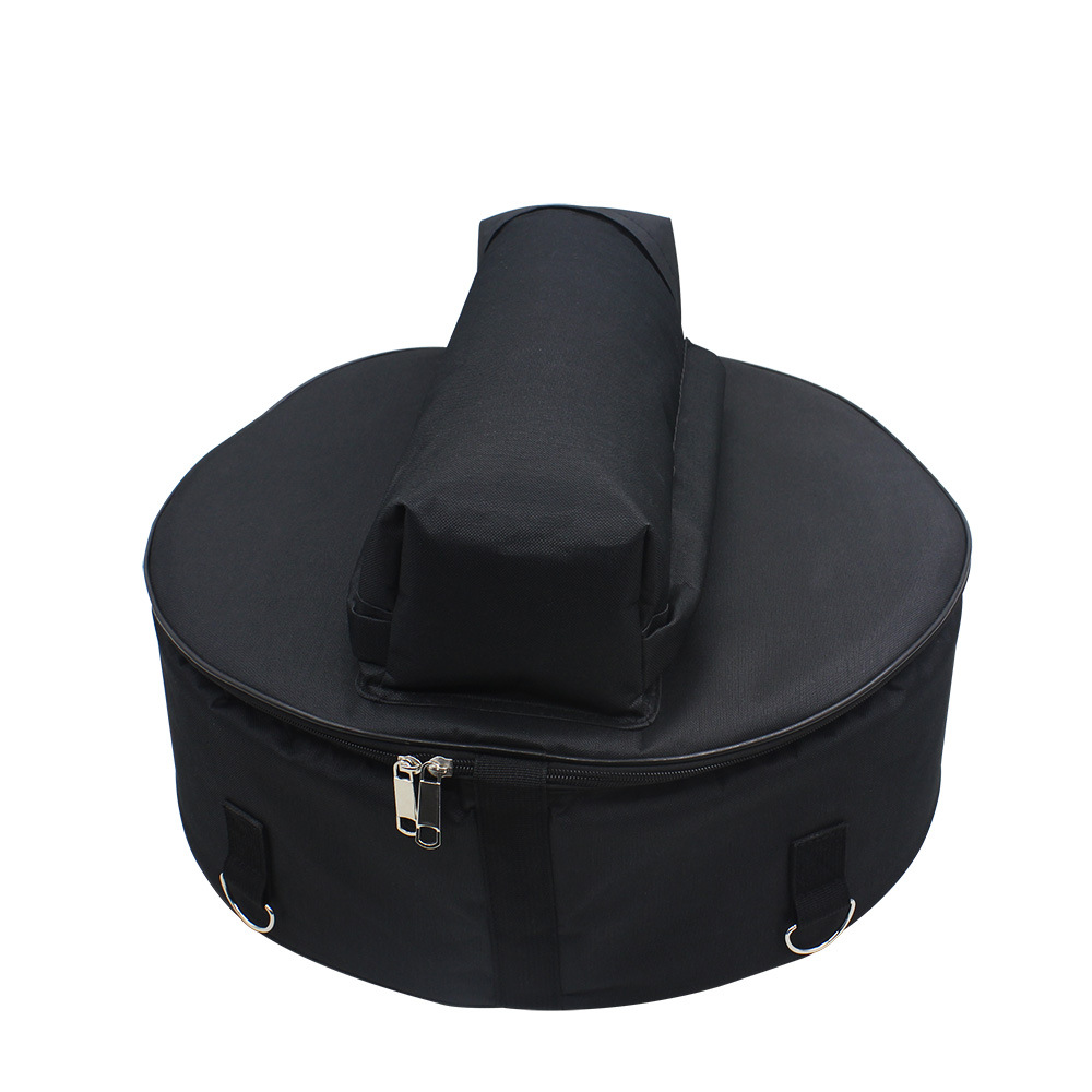 Percussion instrument accessories Oxford cloth small military drum bag, portable hand-held backpack, guard of honor military drum storage bag Item Picture