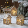 圣诞小房子挂件/圣诞木制品/北欧宜家风小挂件细节图